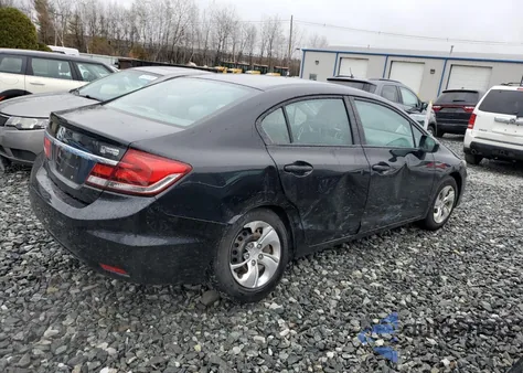 2014 Honda Civic Lx from USA, damaged, VIN 19XFB2E58EE036456